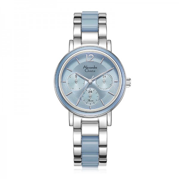 Alexandre Christie AC 2B45 Silver Light Blue BFBSSLE